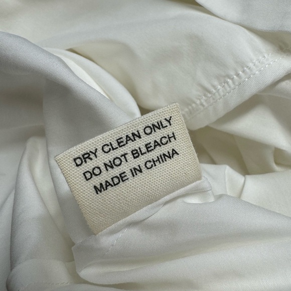 NWT CELIA B Ezili One-Shoulder Tiered Ruffle Dress White S - Picture 16 of 16